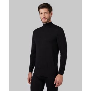 Camiseta térmica ligera de manga larga con cuello simulado para hombre 32 Degrees Heat, ideal para capas en invierno, de algodón, elastano y fibra de bambú. - Product Image 1
