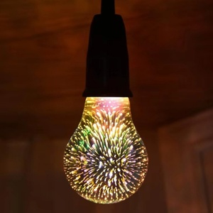 ไฟตกแต่งเทศกาล LED สไตล์โรแมนติกสร้างสรรค์ รูปทรง 3 มิติ สีสันสดใส 5w G125 สีเงิน ขั้ว E27 B22 หลอดไฟศิลปะ ทนทาน - Product Image 2