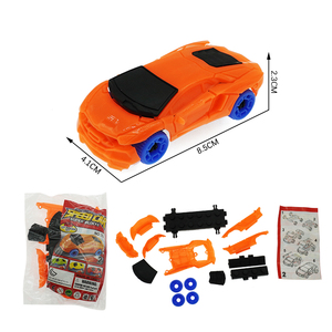 4 modelos mixtos Diy bloques de montaje coche plástico No.333 DIY Super bloques velocidad coche para niños <span class=keywords><strong>sorpresa</strong></span> <span class=keywords><strong>huevo</strong></span> Juguetes - Product Image 3