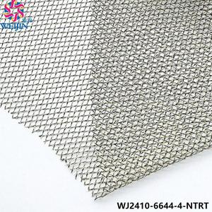 Offres Spéciales 100% Polyester en forme de diamant dur Tulle brillant puissance maille pure chaîne tricoté tissu Satin voile <span class=keywords><strong>moustiquaire</strong></span> maille sac - Product Image 3