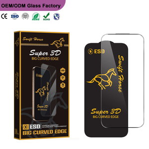 Protector de Pantalla de Vidrio Templado 9H HD Transparente, Venta al Por Mayor, Serie Completa para <span class=keywords><strong>iPhone</strong></span> 6 a 17 Pro Max <span class=keywords><strong>Plus</strong></span> SE, Antideslumbrante, Ultra Delgado - Product Image 1