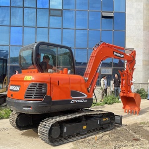 Excavadora Usada en Buen Estado, Doosan DX60 de 6 Toneladas, Excavadora Pequeña Usada Doosan DX60 en Venta - Product Image 3