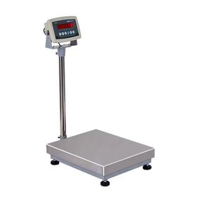 Balance de plateforme en acier inoxydable Langke 30-600 kg, balance électronique industrielle pour entrepôt, équipement de pesage de précision - Product Image 2