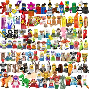 POGO 펌핑 만화 시리즈 피규어 장난감 이야기 버즈 라이트 년 구피 영화 플라스틱 빌딩 블록 그림 교육 장난감