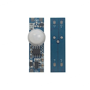 Module de capteur de détection corporelle basse tension LKJ-PD-01 5-24V, interrupteur tactile à détection de main humaine 12V 24V pour contrôle de porte par induction - Product Image 2