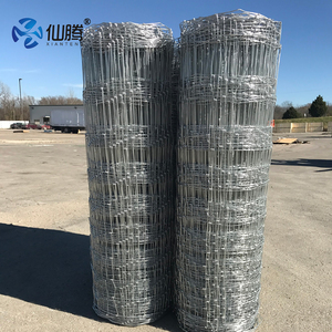 Nudo fijo galvanizado Alambre tejido Campo Ganado Cercado Granja Valla Ciervo Oveja Ganado Cerca Rollo - Product Image 1