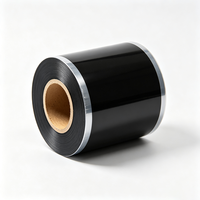 Ruban de transfert thermique en résine Haoxuan 110 mm x 450 m, ruban industriel haute capacité pour étiquettes, emballages et tags durables