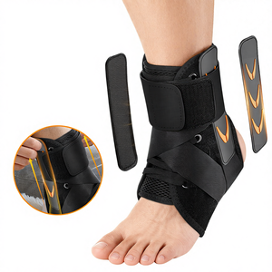 फिटनेस बास्केटबॉल टखने का ब्रेस स्पोर्ट्स फुट गार्ड स्पैरी चोटों के निशान ड्रॉप स्पाइंट स्टेबलाइजर सुरक्षा नियोप्रोन टखने का समर्थन - Product Image 1