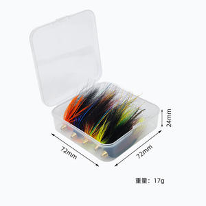 Personnaliser 5 pièces/boîte de <span class=keywords><strong>leurres</strong></span> de pêche à la mouche, <span class=keywords><strong>leurres</strong></span> de pêche à la mouche réalistes <span class=keywords><strong>pour</strong></span> <span class=keywords><strong>gros</strong></span> poissons, streamer <span class=keywords><strong>pour</strong></span> saumon, brochet, brochet, truite, cadeau idéal <span class=keywords><strong>pour</strong></span> les pêcheurs - Product Image 6