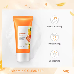 OEM Anti-envejecimiento <span class=keywords><strong>piel</strong></span> brillo lavado de cara coreano vitamina C limpiador Facial niacinamida blanqueamiento antiarrugas <span class=keywords><strong>espuma</strong></span> - Product Image 3