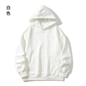 เสื้อฮู้ดผ้าฝ้ายฟลีซสำหรับผู้ชาย ยี่ห้อแมนชาน น้ำหนัก 380 กรัม สีพื้น แขนยาว สวมใส่สบาย ทรงปกติ ไซส์ S-5XL - Product Image 3