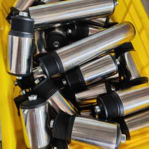 Fabrika doğrudan özel plastik avara silindir poli vee makaralı konveyörler yeni malzeme taşıma sistemleri inşaat - Product Image 6