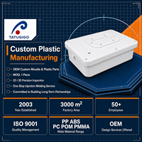 Involucro in Plastica Personalizzato ad Alta Precisione, Guscio Elettronico Bianco per Copertura Dispositivi