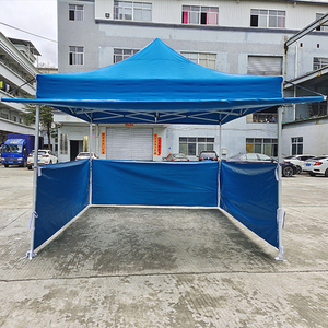Ayarlanabilir yükseklik Oxford kumaş katlanır Gazebo tente çadır Pop Up 10x10 gölgelik çadır - Product Image 3