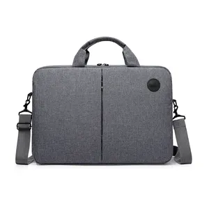 Men Shoulder Messenger Briefcase laptop 15.6 Inch Notebook Polyester Laptop Bag