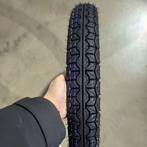 <span class=keywords><strong>Pneu</strong></span> de moto en caoutchouc de couleur 3.00-18 (90/90-18) fabriqué en Chine par les fabricants de pneus de moto 300-18 - Product Image 1