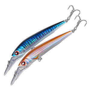 NOEBY Trolling Sinking Minnow Fishing Lure 50g/98g Artificial Batis Saltwater Wobblers per Bass - Product Image 1