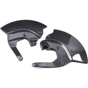 Pour BMW S1000RR M1000RR <span class=keywords><strong>S1000R</strong></span> M1000R M1000R 2020 2021 <span class=keywords><strong>2022</strong></span> 2023 2024 3K 100% panneaux latéraux de garde-boue avant de moto en Fiber de carbone sèche - Product Image 4