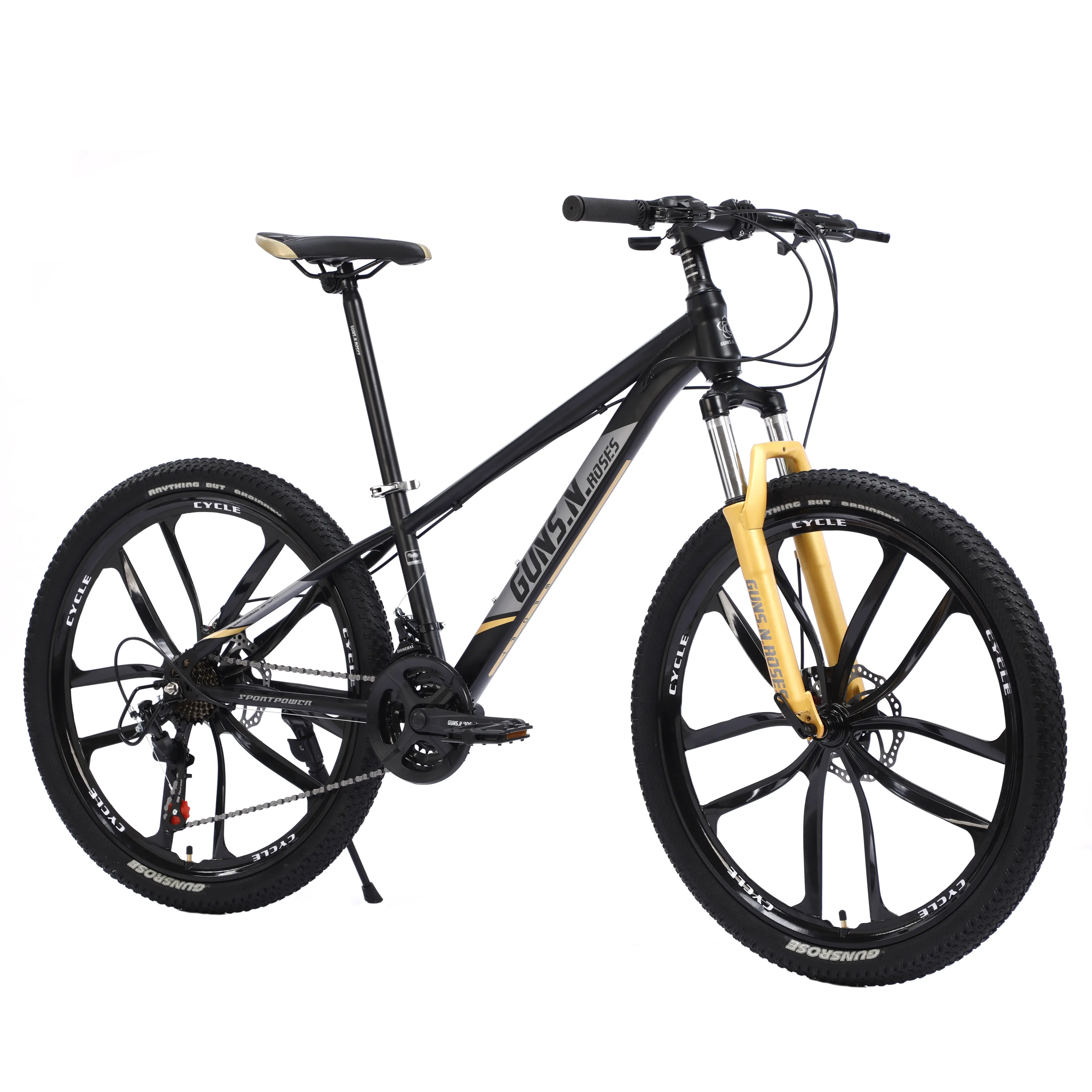 2024 Wholesale Bicycle Mountain Bike 30 Speed Bike 27.5 Inch Titanium alloy Disc Brake Mountain Bicycle