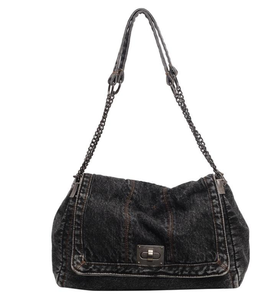 Bolso bandolera de mujer estilo cowboy, con cremallera moderna, bolso de mano de color liso, bolso de lujo para mujer, bolso de marca, bolso tote - Product Image 1