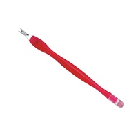 Doigts de dame Outils de manucure Nettoyeur d'ongles Poussoir à cuticules Outils de coupe pour main Poussoir de peau