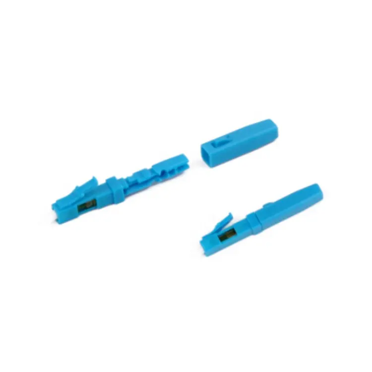 LC fiber optic fast connector quick assembly connector FTTH Drop Cable field termination quick connector SC
