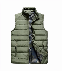<b>Puffer</b> <b>Vest</b> with Lightweight Insulation & 100% Polyester Shell | Custom OEM & ODM Manufacturer - Product Image 1