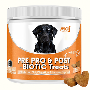 Suplemento Masticable Probiótico Natural OEM para Perros, Favorece la Salud Digestiva e Inmunológica, Suplemento Premium para el Cuidado de la Salud de las Mascotas - Product Image 1