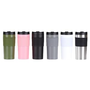 Taza de Viaje con Aislamiento al Vacío de 15 oz, Prensa Francesa para Café, Taza con Filtro de Prensa Francesa, Vaso con Aislamiento al Vacío - Product Image 4