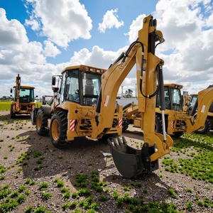 Chargeur et pelle rétrocaveuse compacts professionnels de tracteur avec le certificat de la CE - Product Image 1