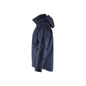BLAKLADER-Chaqueta elástica de concha ligera de 448419178633M Azul marino oscuro/Amarillo Hi-vis-CHAQUETAS DE TRABAJO EAN 7330509886625 - Product Image 4