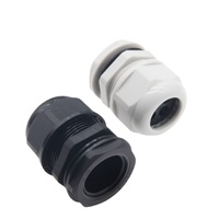 Presse-étoupe en nylon de type M M12 M16 M18 M20 M25 M32 M40 IP68 étanche pour câbles électriques en plastique