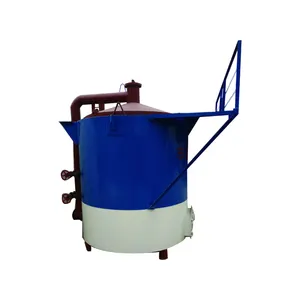 continuous wood charcoal making machine/no pollution industrial wood charcoal burning stoves machine