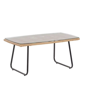 PE mây <span class=keywords><strong>wicker</strong></span> Bộ Ăn Uống thời tiết ăn uống cà phê Ghế Bàn tròn sân vườn đồ gỗ ngoài trời - Product Image 6