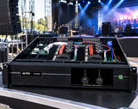 Amplificateur de puissance professionnel SiC Classe D 2U 2 canaux 4000W, amplificateur audio haute puissance pour sonorisation de tournée, scène, Line Array, subwoofer