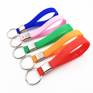 Bán buôn tùy chỉnh khuyến mại Silicone cao su vòng tay vòng đeo tay <span class=keywords><strong>Keychain</strong></span> cá nhân <span class=keywords><strong>Keyring</strong></span> trong số lượng lớn - Product Image 2