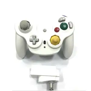 Klasik 2.4GHz Game Controller untuk Gamecube NGC Wiis U Gamepad dengan penerima WII Joystick