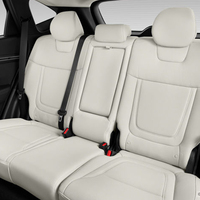 Housses de Siège en Cuir pour Accessoires de Voiture Ajustement Personnalisé pour Hyundai Santa Fe Tucson Elantra Kona Sonata Ioniq Genesis 4 Places 5 Places