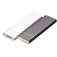 قرص صلب خارجي محمول من يولايك بسعة 256 جيجابايت بواجهة M.2 مع USB 3.0، سرعة قراءة/كتابة 401-500 ميجابايت/ثانية، ضمان لمدة 3 سنوات، ذاكرة تخزين مؤقت 1 ميجابايت للحاسوب المحمول