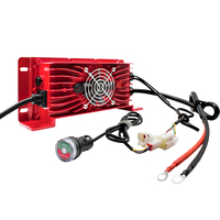 Chargeur de batterie de chariot de golf étanche 12v/30a/24v/36v/48v ventilateurs 60v/20a chargeur de bateau différentes tailles pour une charge pratique