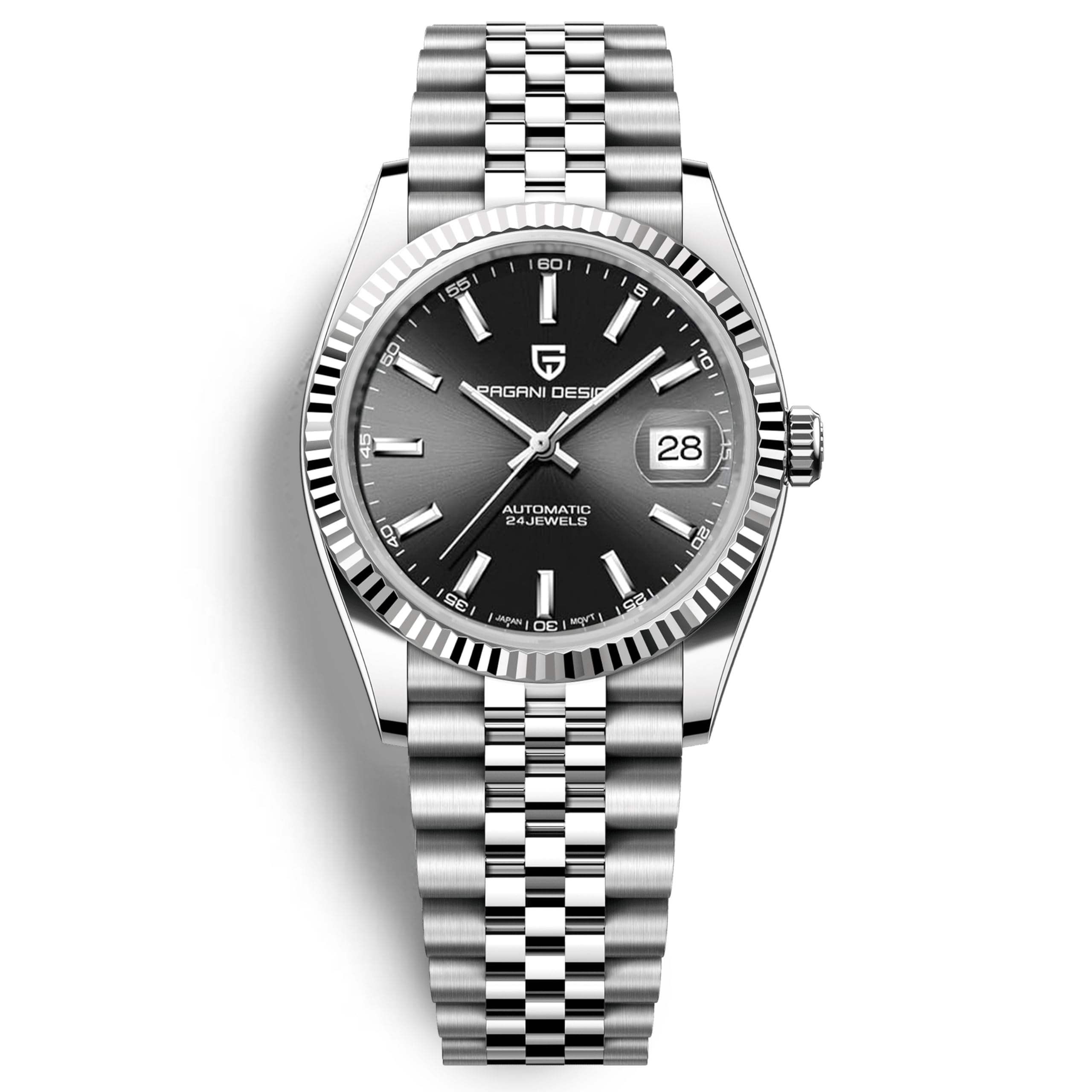 สีเงิน-ดำ