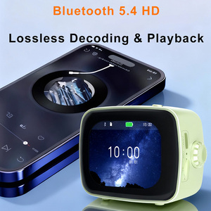 2026 XS08 Mini Smart Touch Screen Portable <b>Wireless</b> Speaker RGB LED Lighting Multilingual <b>Alarm</b> Clock for Parties Outdoors - Product Image 3