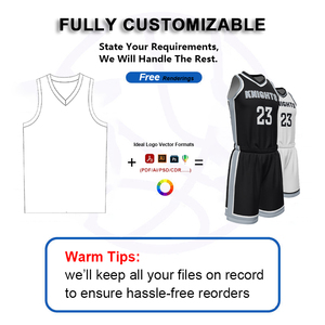Maillots de <span class=keywords><strong>basket</strong></span>-ball personnalisés noirs et blancs pour hommes, ensemble d'uniformes de <span class=keywords><strong>basket</strong></span>-ball respirants à sublimation intégrale pour les matchs et l'entraînement - Product Image 2