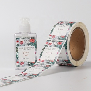 Logo autocollant en vinyle imperméable emballage étiquette blanche créez vos propres autocollants personnalisés 2 pouces - Product Image 5