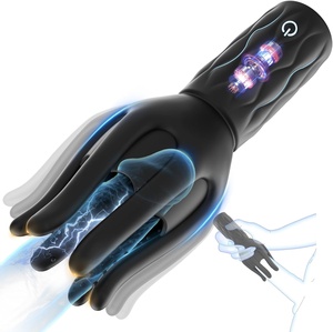 3 Stärken, 7 Vibrationsmodi, Anti-Rutsch-Griff-Stimulator für Penis, Klitoris und Brustwarzen, Penis-Vibrator-Trainer - Product Image 1