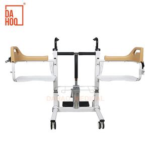 Hidrolik pengangkat pasien portabel Transfer Lift Hoist mesin bergerak menonaktifkan perawatan Commode kursi roda untuk mobil - Product Image 4