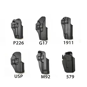 Tactical Hunting Accessories M92 P266 Quick Pull 579 Draw Holster G17 Leg Holster USP 1911 Waist Holster