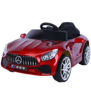 Auto Elettrica in Plastica per Bambini e Bambine, Quattro Ruote, Telecomando, Anti-Ribaltamento, Guida Autonoma, Giocattolo per 1-3 Anni - Product Image 1