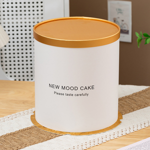 Fabricants personnalisables Emballage raisonnable de boîtes à gâteaux de qualité alimentaire à trois couches - Product Image 1