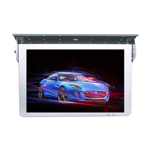 Mạng độc lập <span class=keywords><strong>HD</strong></span> Máy nghe nhạc thông minh 21.5 inch xe gắn quảng cáo Màn hình hiển thị 4G mô-đun xe buýt TV trần gắn - Product Image 4